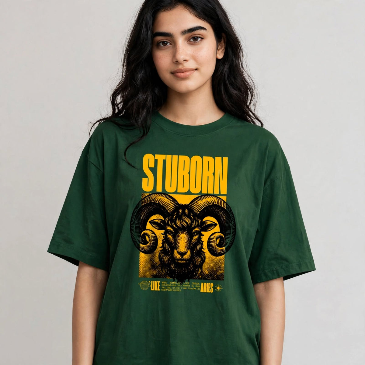 Stubborn Oversized T-Shirt