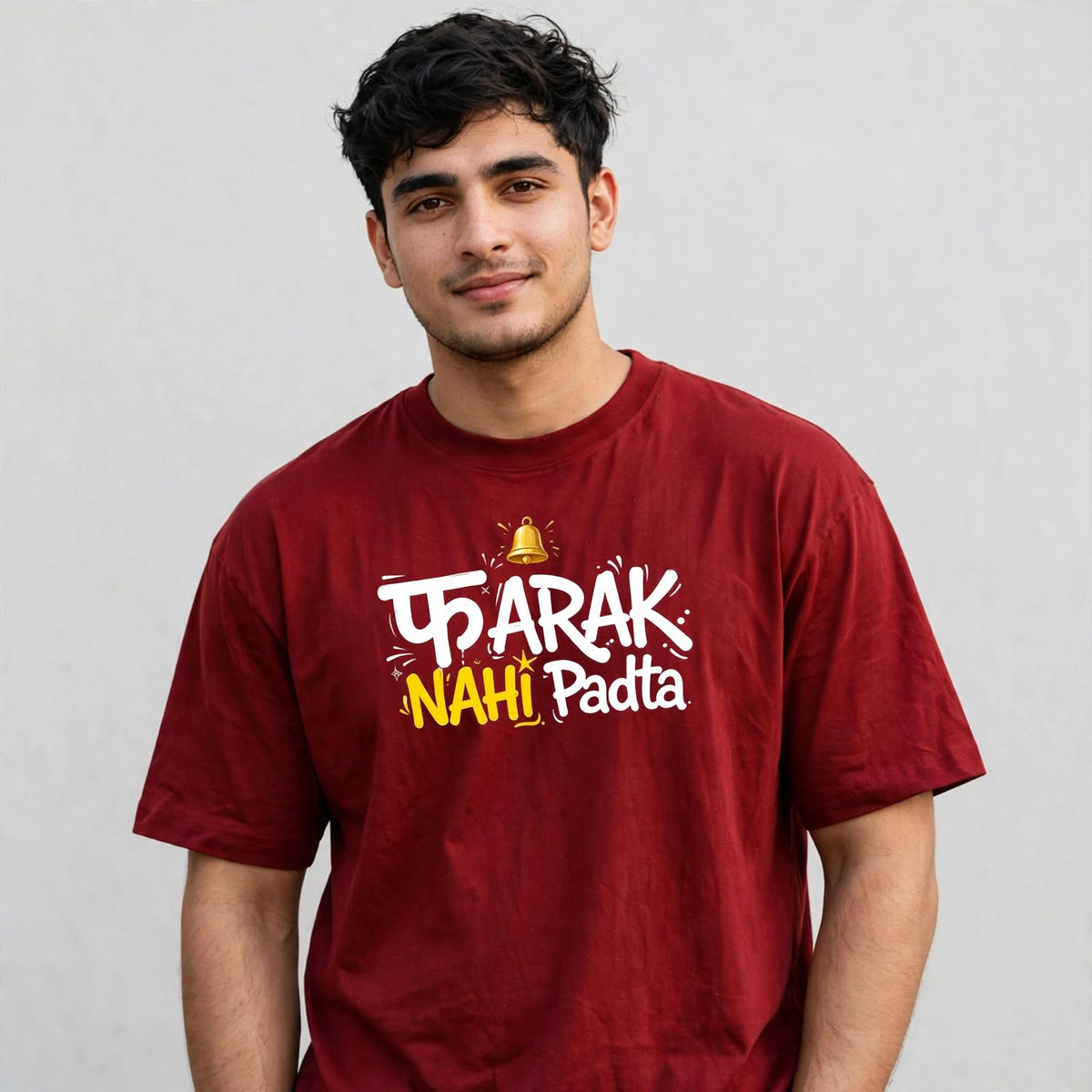 Farak Nahi Padta Oversized Classic T-Shirt
