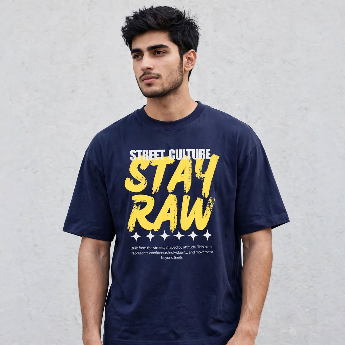 Stay RAW Oversized T-Shirt
