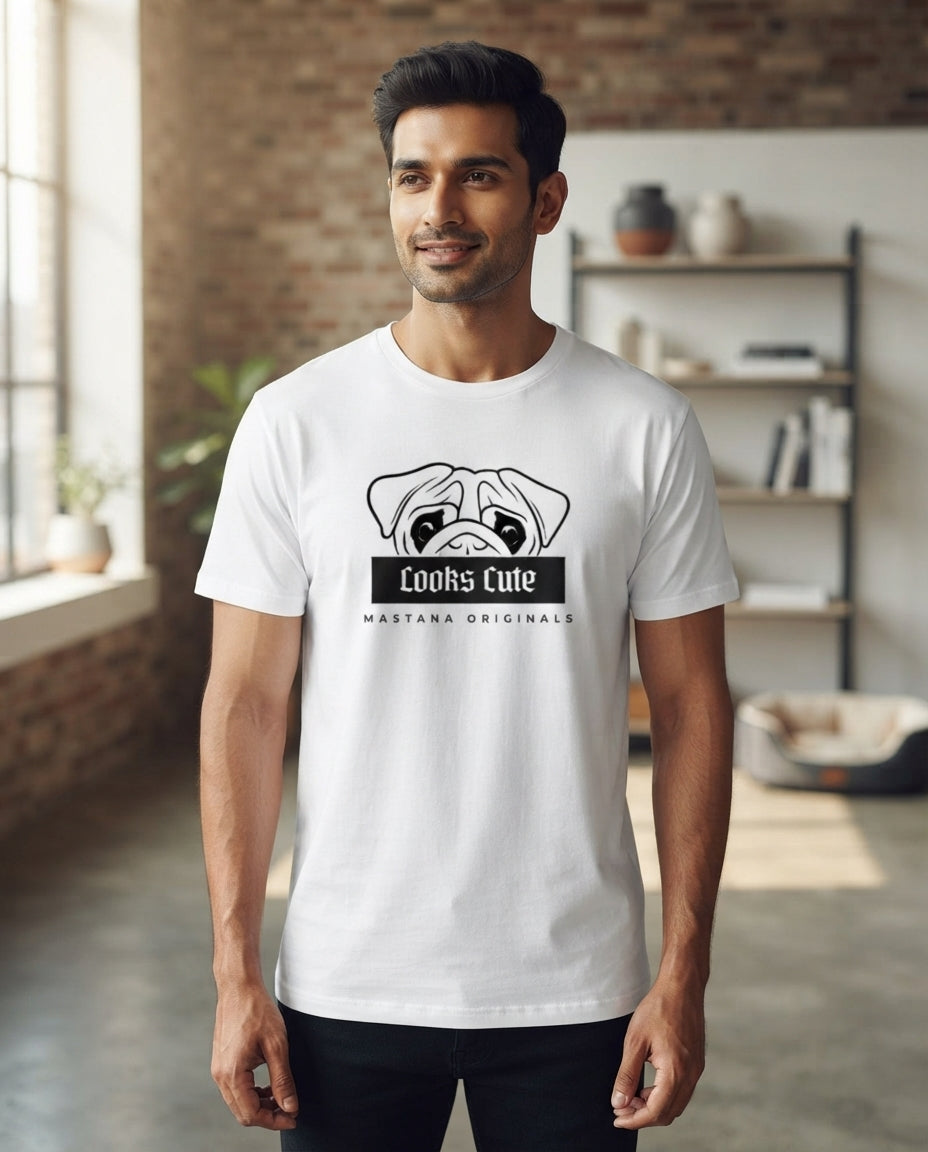 Cute Dog Classic Crew T-Shirt