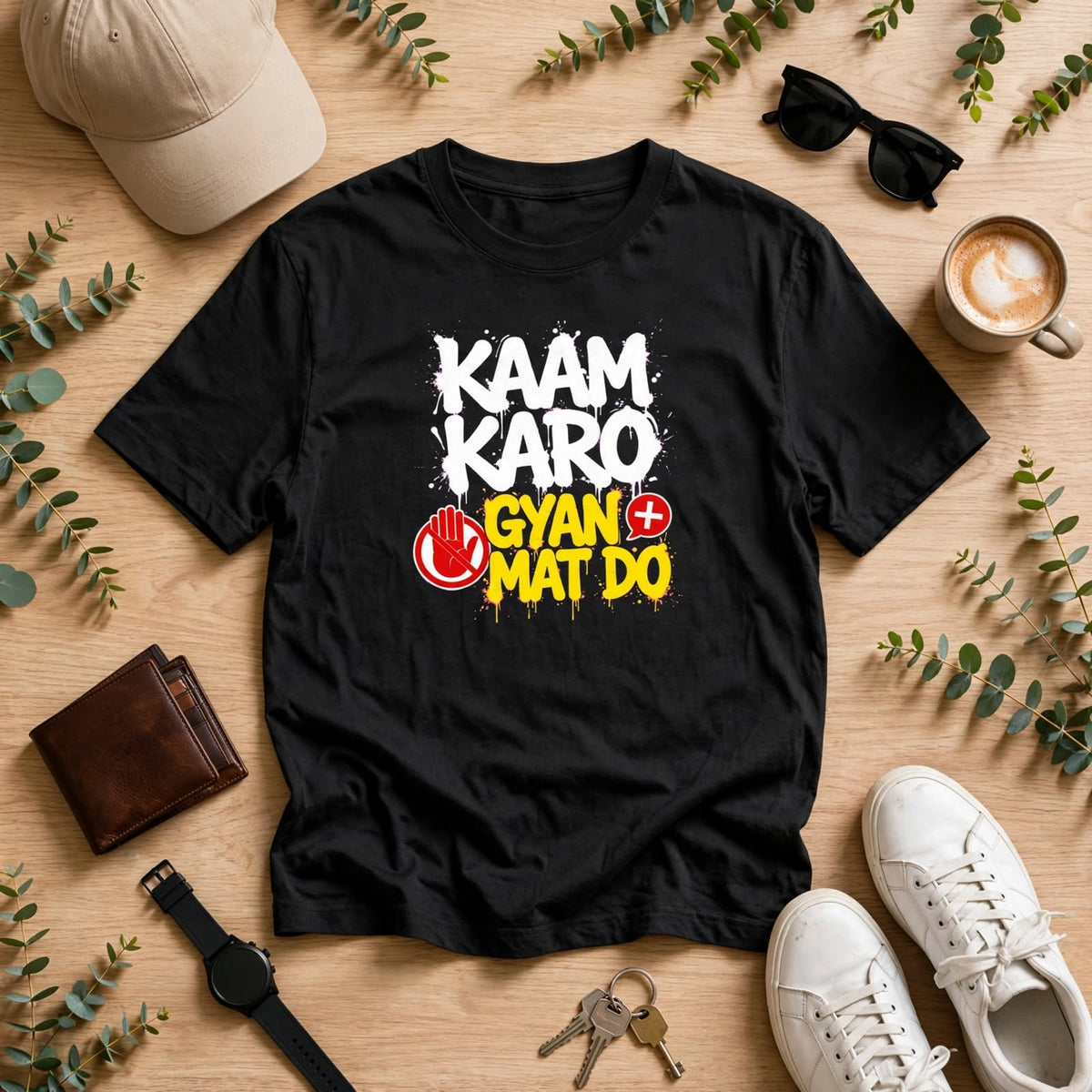 Kaam Karo Oversized Classic T-Shirt