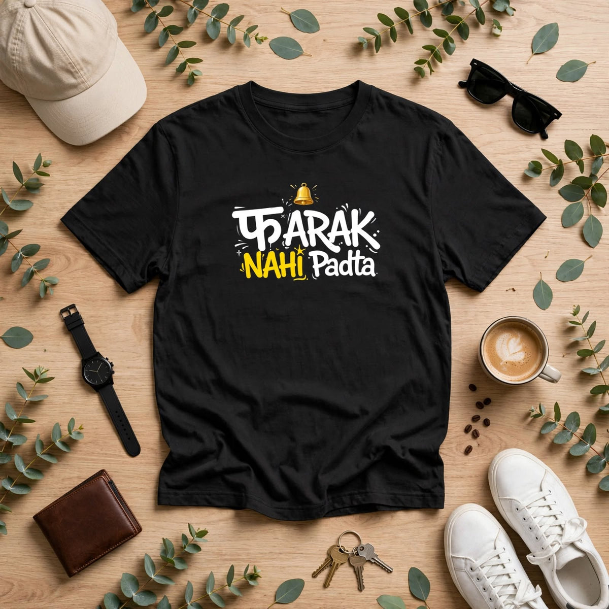 Farak Nahi Padta Oversized Classic T-Shirt