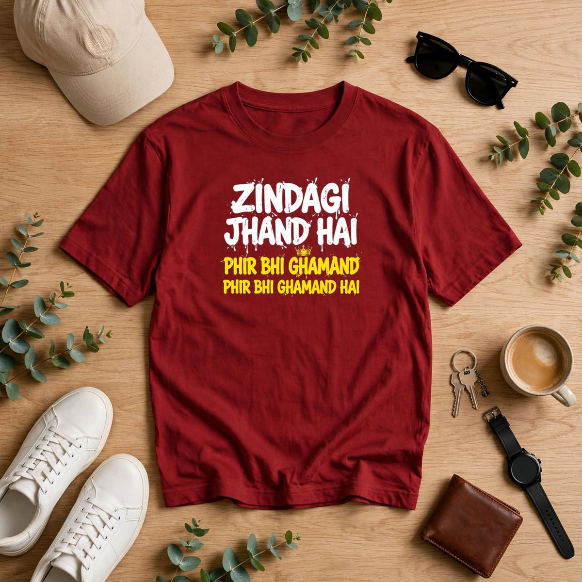Zindagi Jhand Hai Oversized Classic T-Shirt