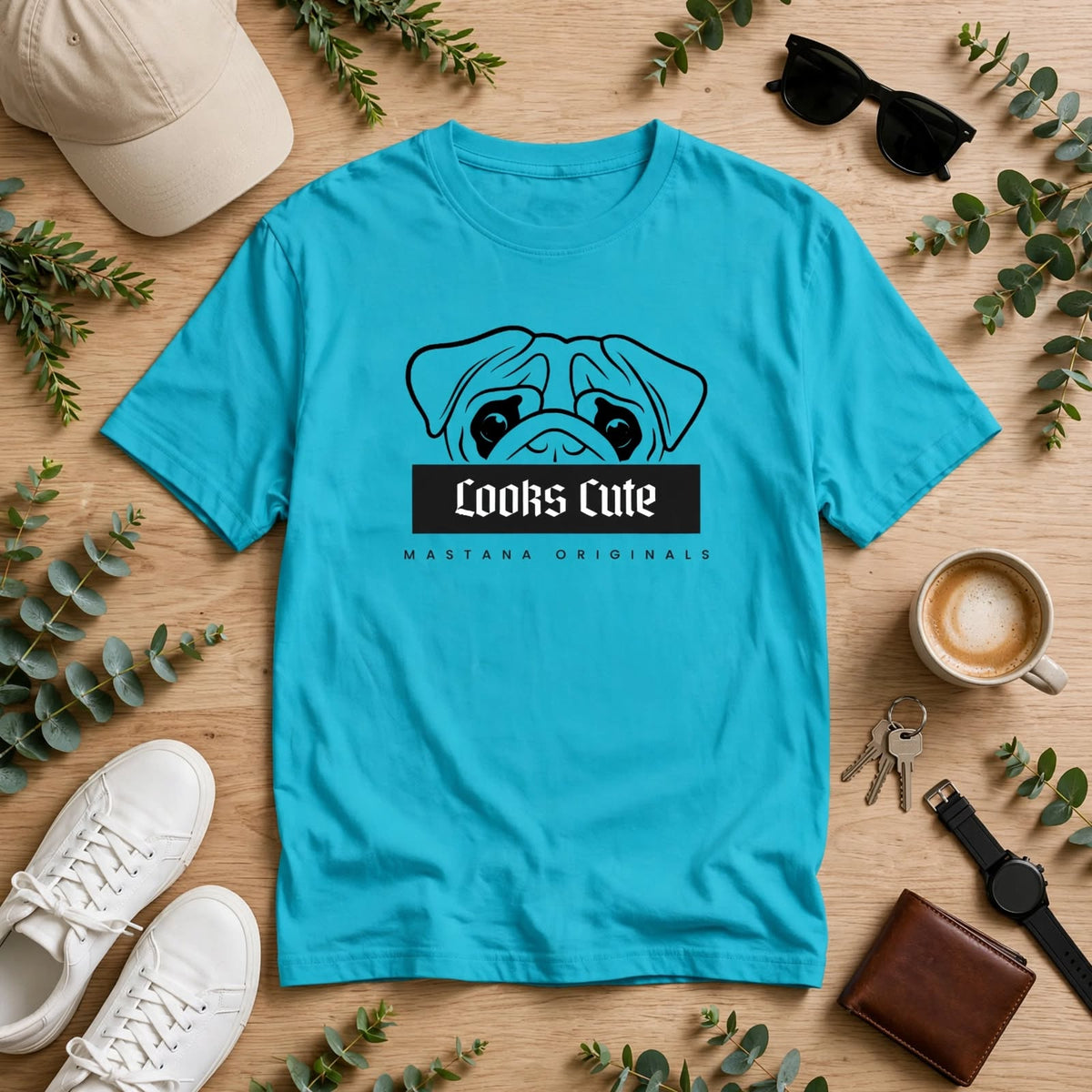 Cute Dog Classic Crew T-Shirt