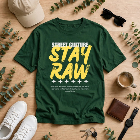 Stay RAW Oversized T-Shirt