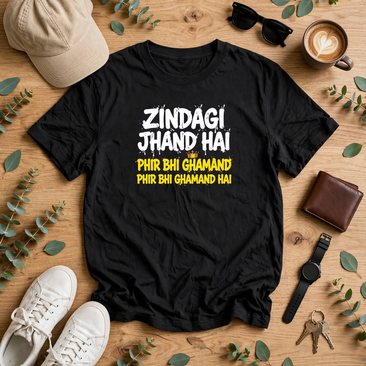 Zindagi Jhand Hai Oversized Classic T-Shirt
