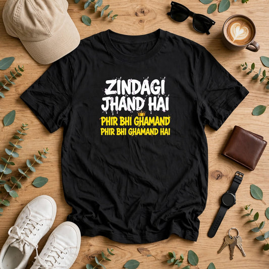 Zindagi Jhand Hai Oversized Classic T-Shirt