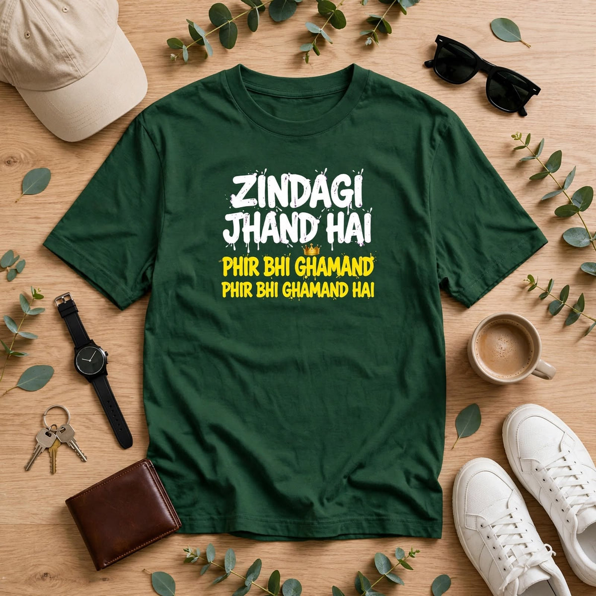 Zindagi Jhand Hai Oversized Classic T-Shirt