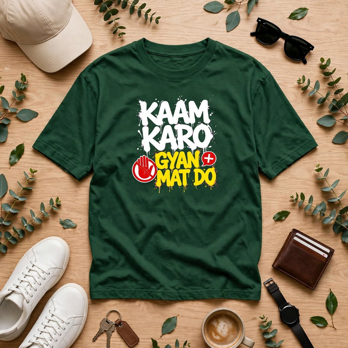 Kaam Karo Oversized Classic T-Shirt