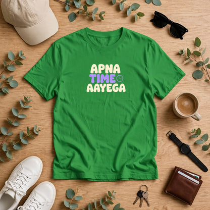 Apna Time Aayega Classic Crew T-Shirt