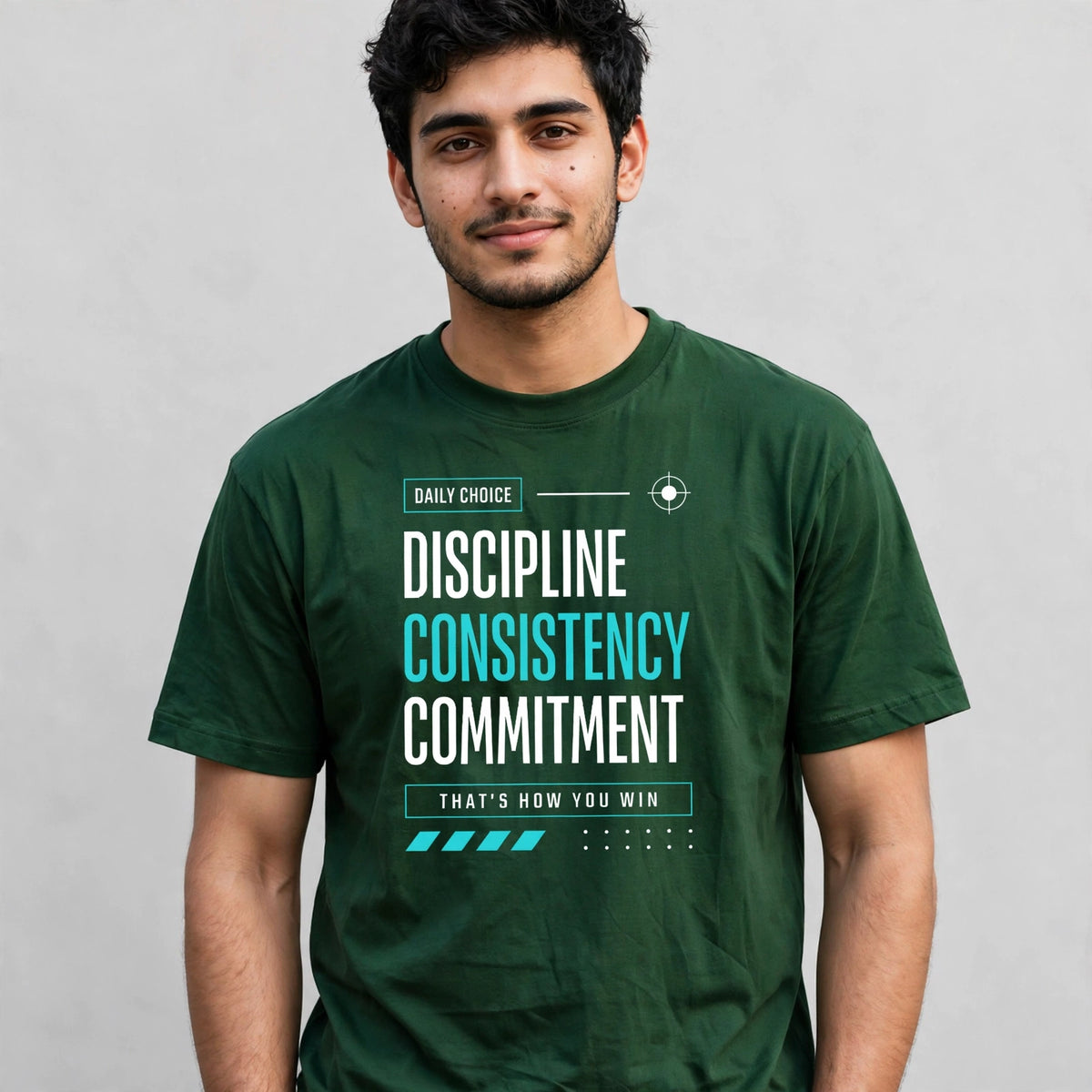 Discipline Consistency Commitment Oversized T-Shirt