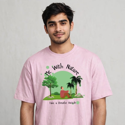 Me With Nature Oversized T-Shirt