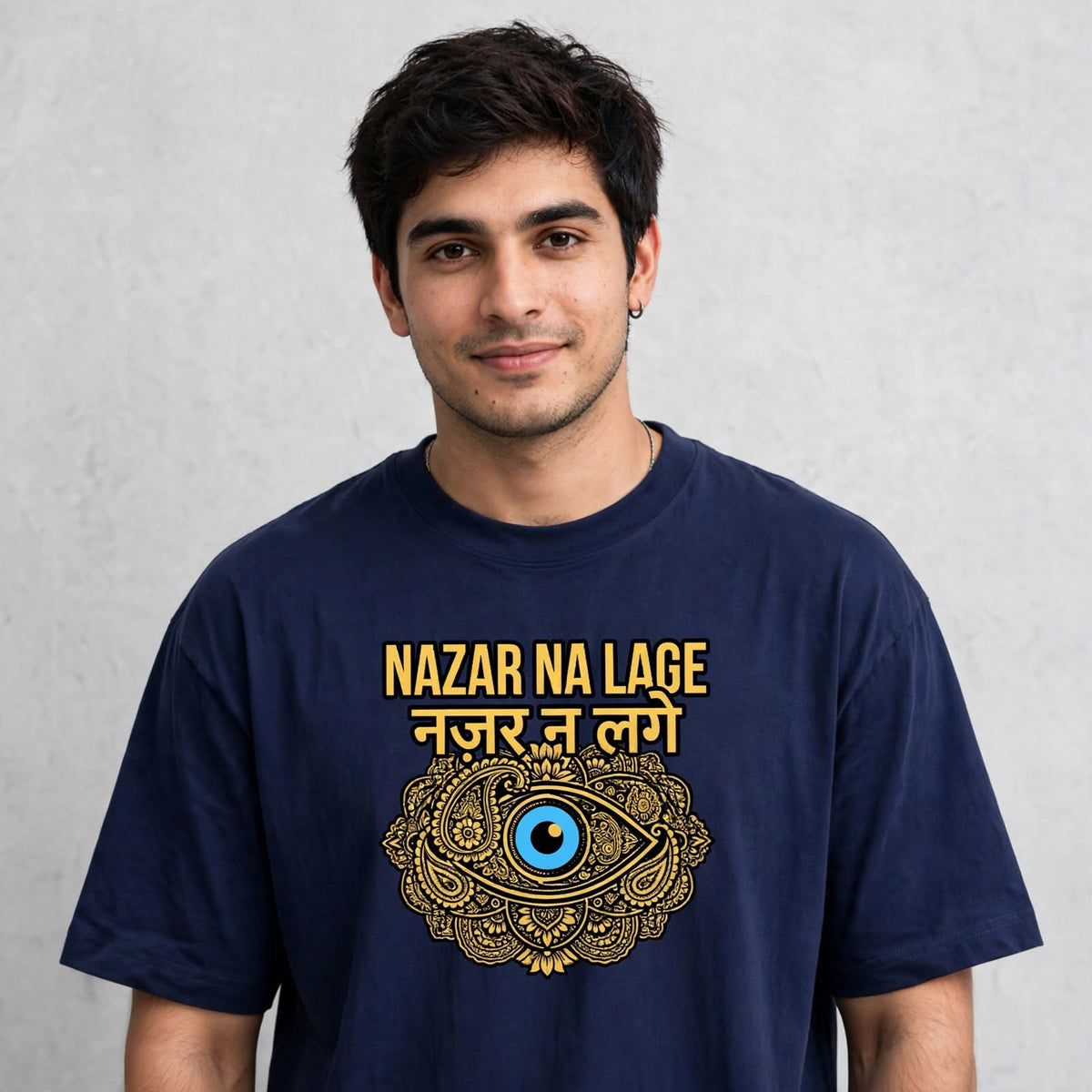 Nazar Na Lage Oversized Classic T-Shirt