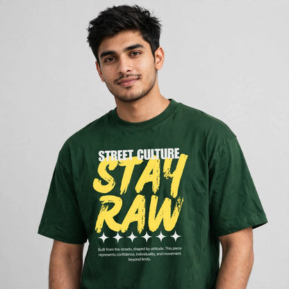 Stay RAW Oversized T-Shirt