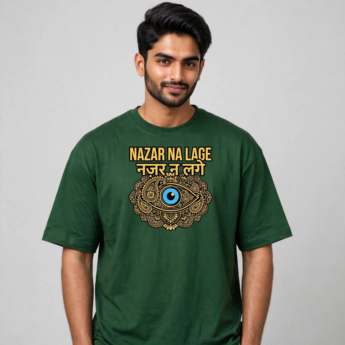 Nazar Na Lage Oversized Classic T-Shirt