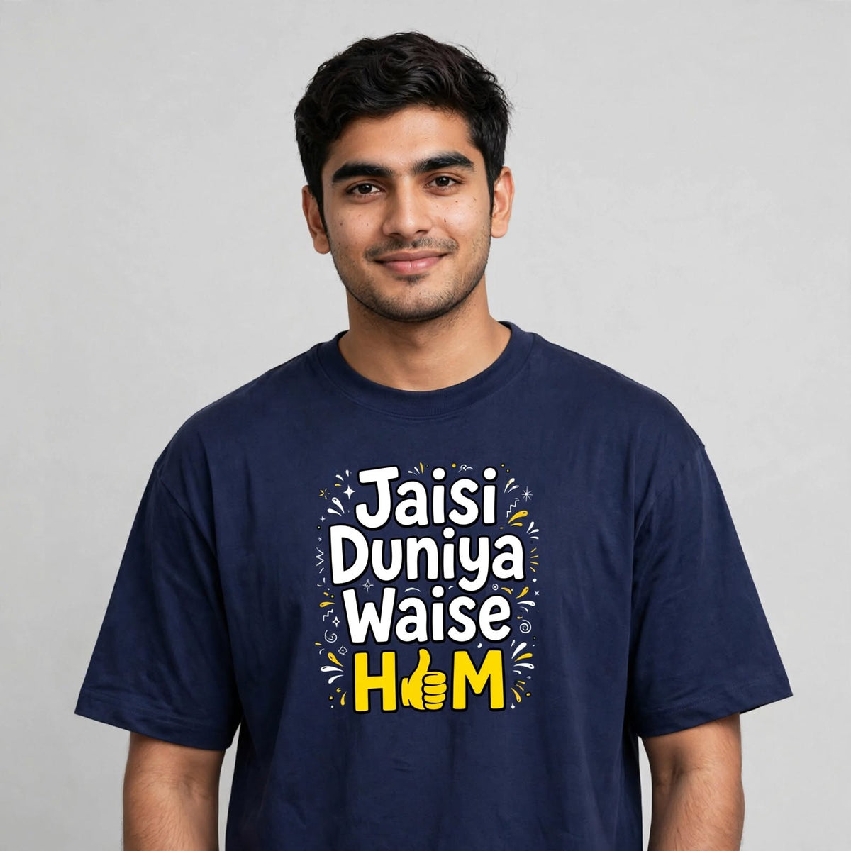 Jaisi Duniya Oversized Classic T-Shirt