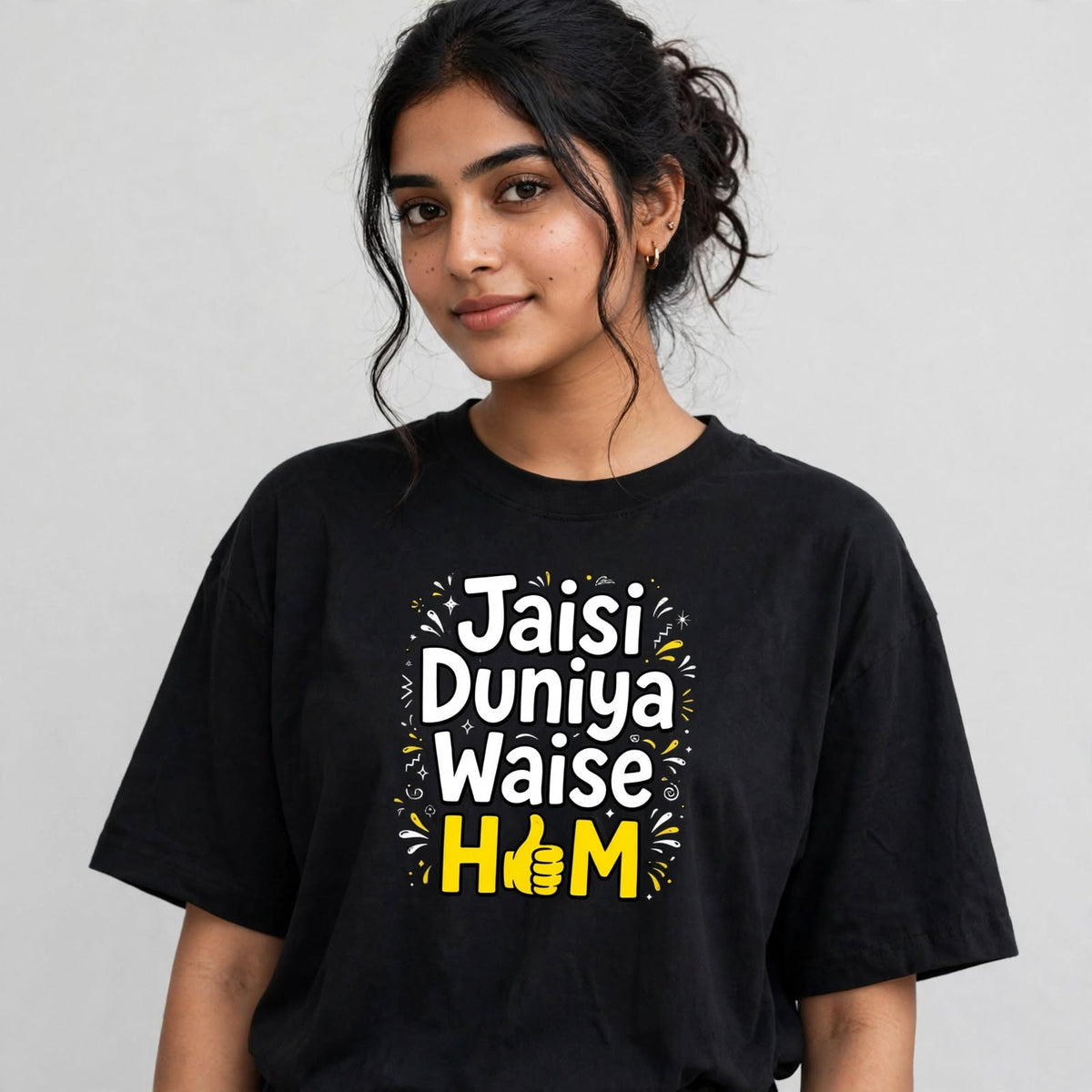 Jaisi Duniya Oversized Classic T-Shirt