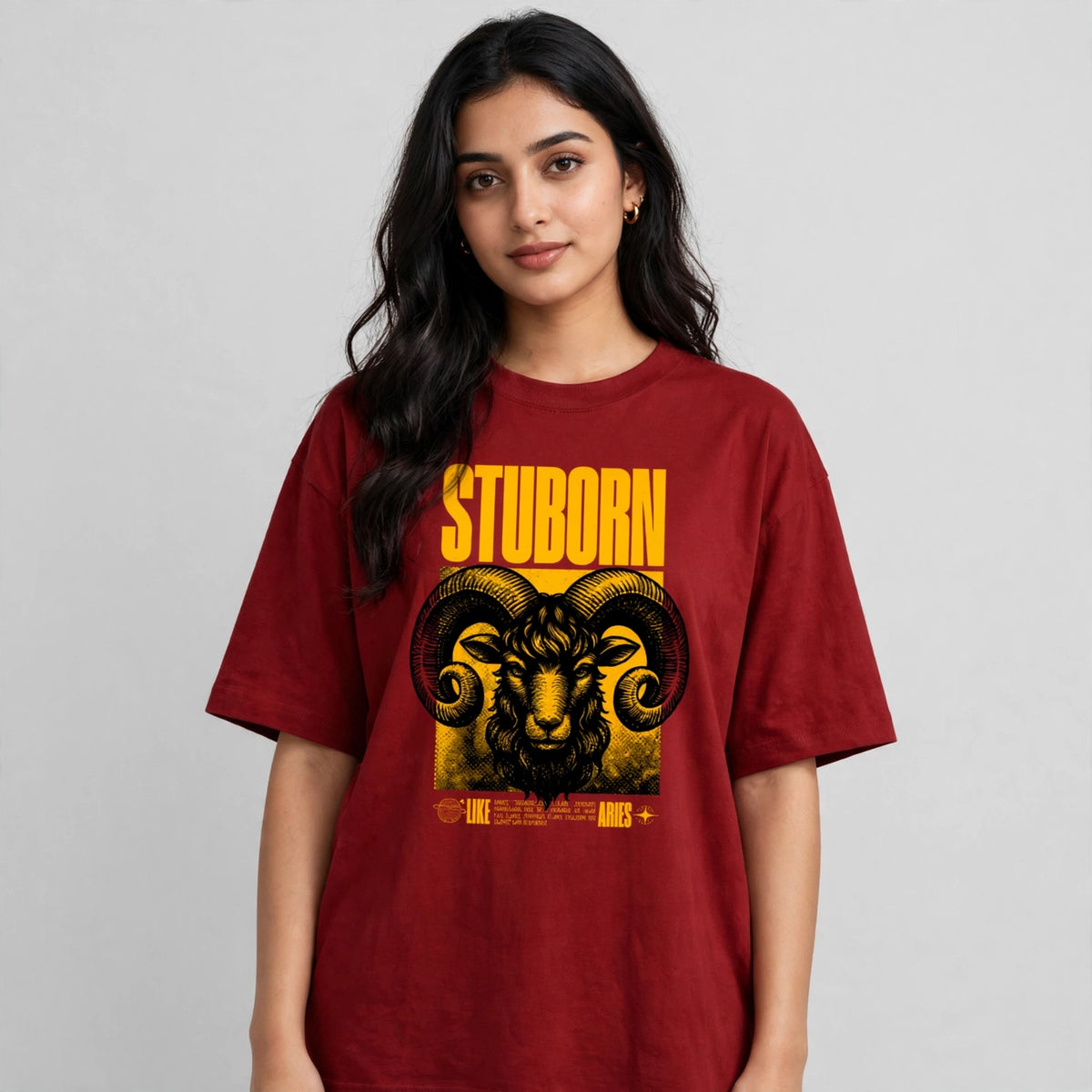 Stubborn Oversized T-Shirt