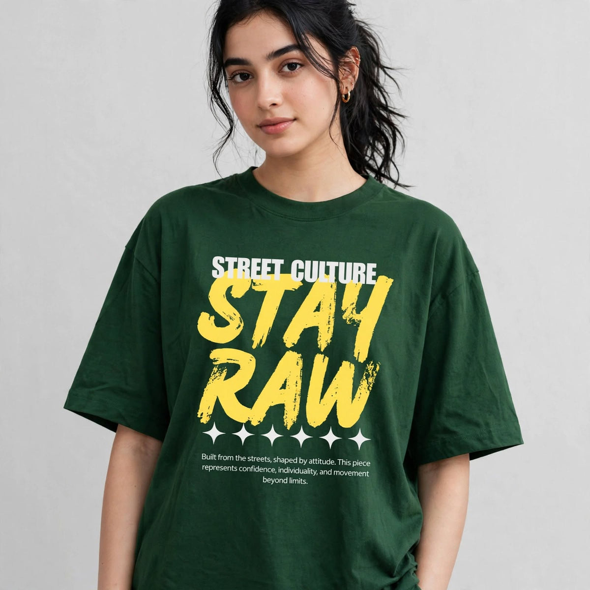 Stay RAW Oversized T-Shirt