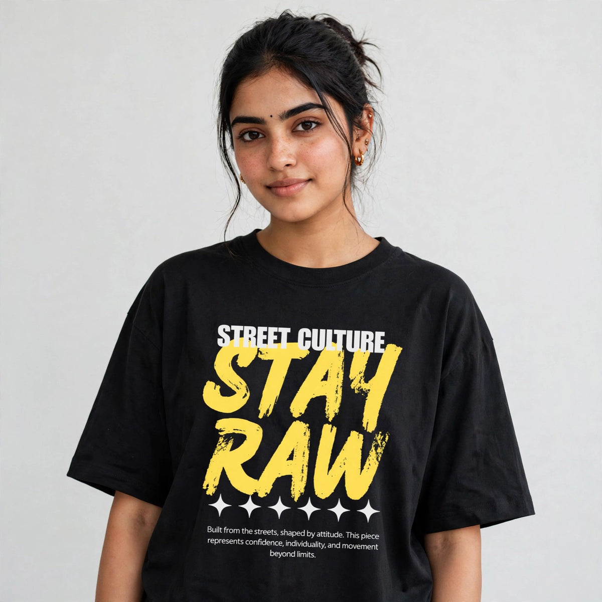 Stay RAW Oversized T-Shirt