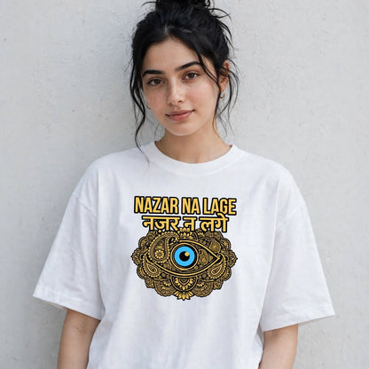 Nazar Na Lage Oversized Classic T-Shirt