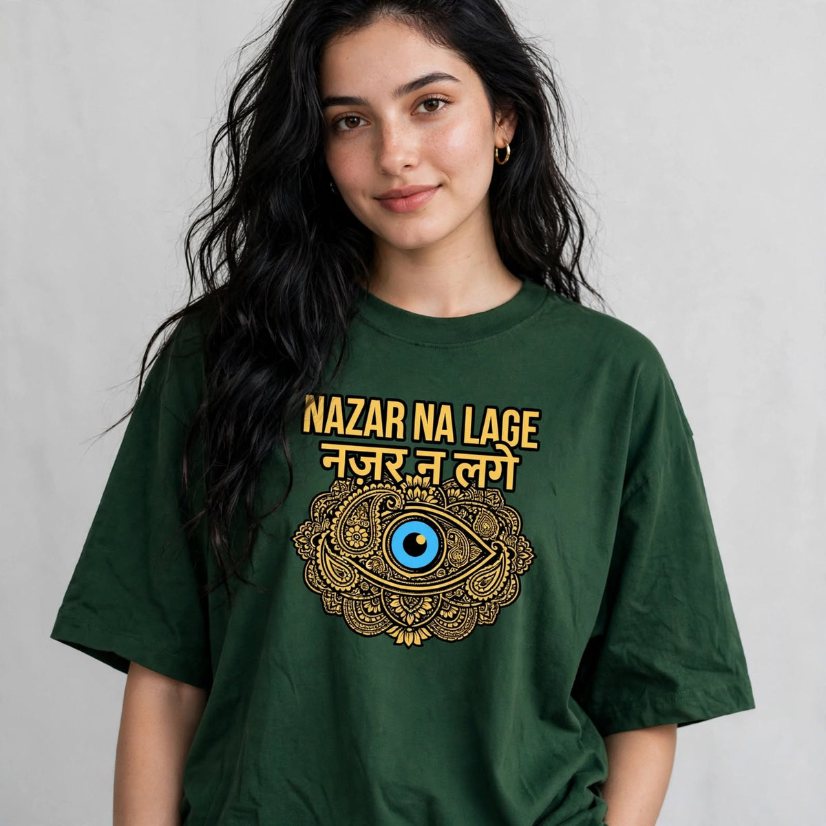Nazar Na Lage Oversized Classic T-Shirt