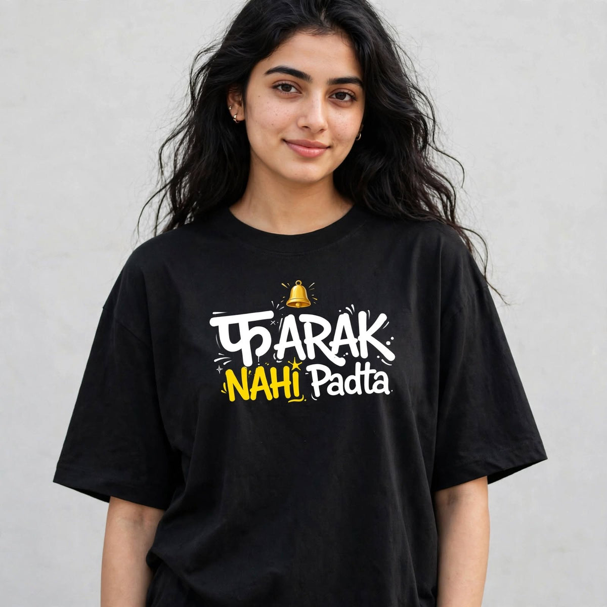 Farak Nahi Padta Oversized Classic T-Shirt