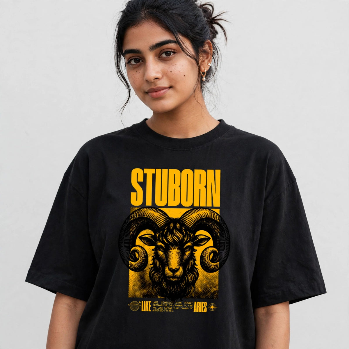 Stubborn Oversized T-Shirt