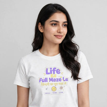 Life Ke Maze Le Classic Crew T-Shirt