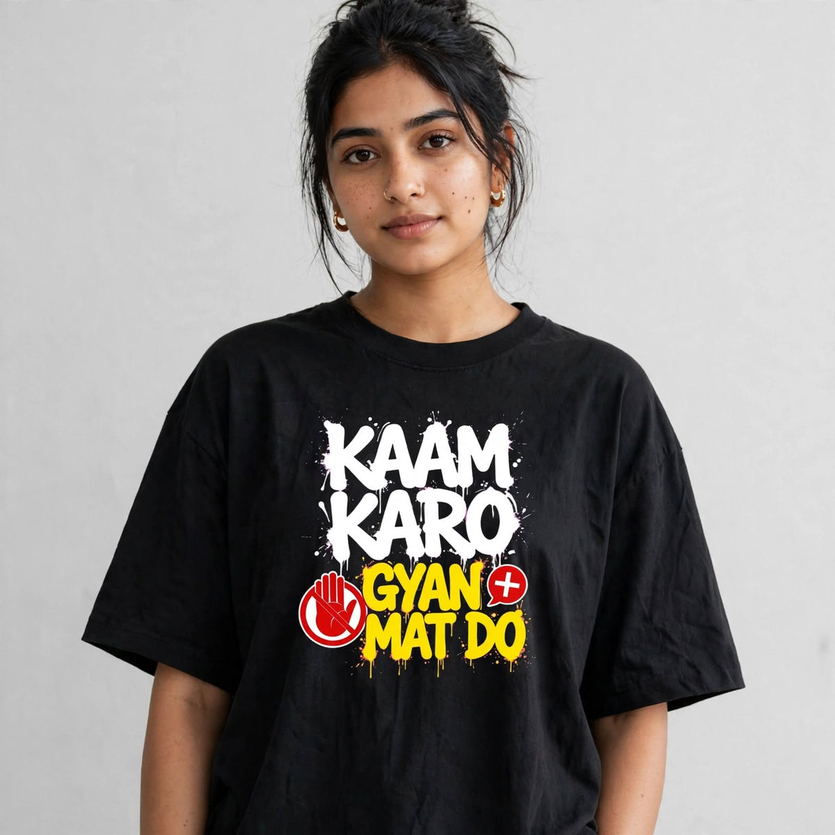 Kaam Karo Oversized Classic T-Shirt