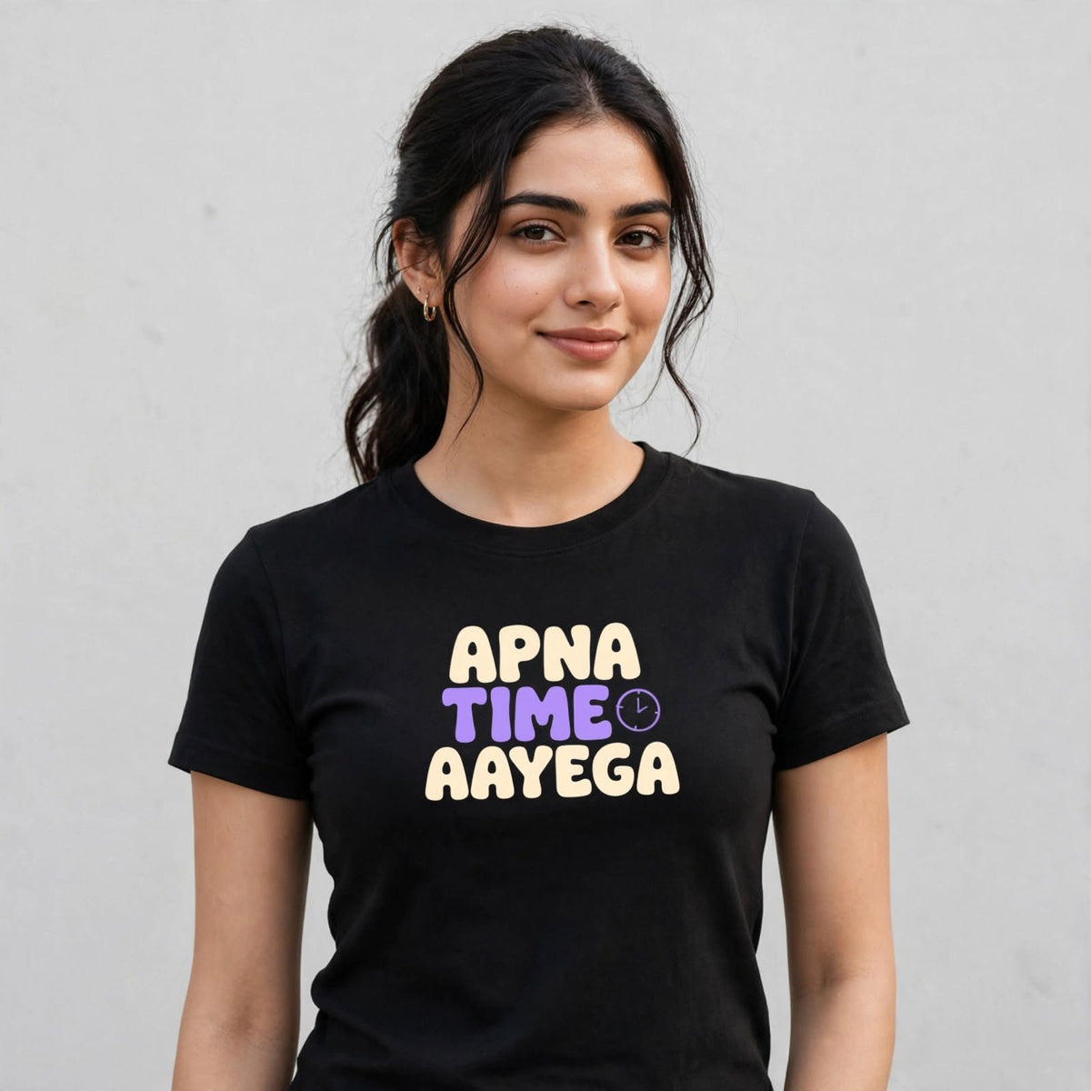 Apna Time Aayega Classic Crew T-Shirt