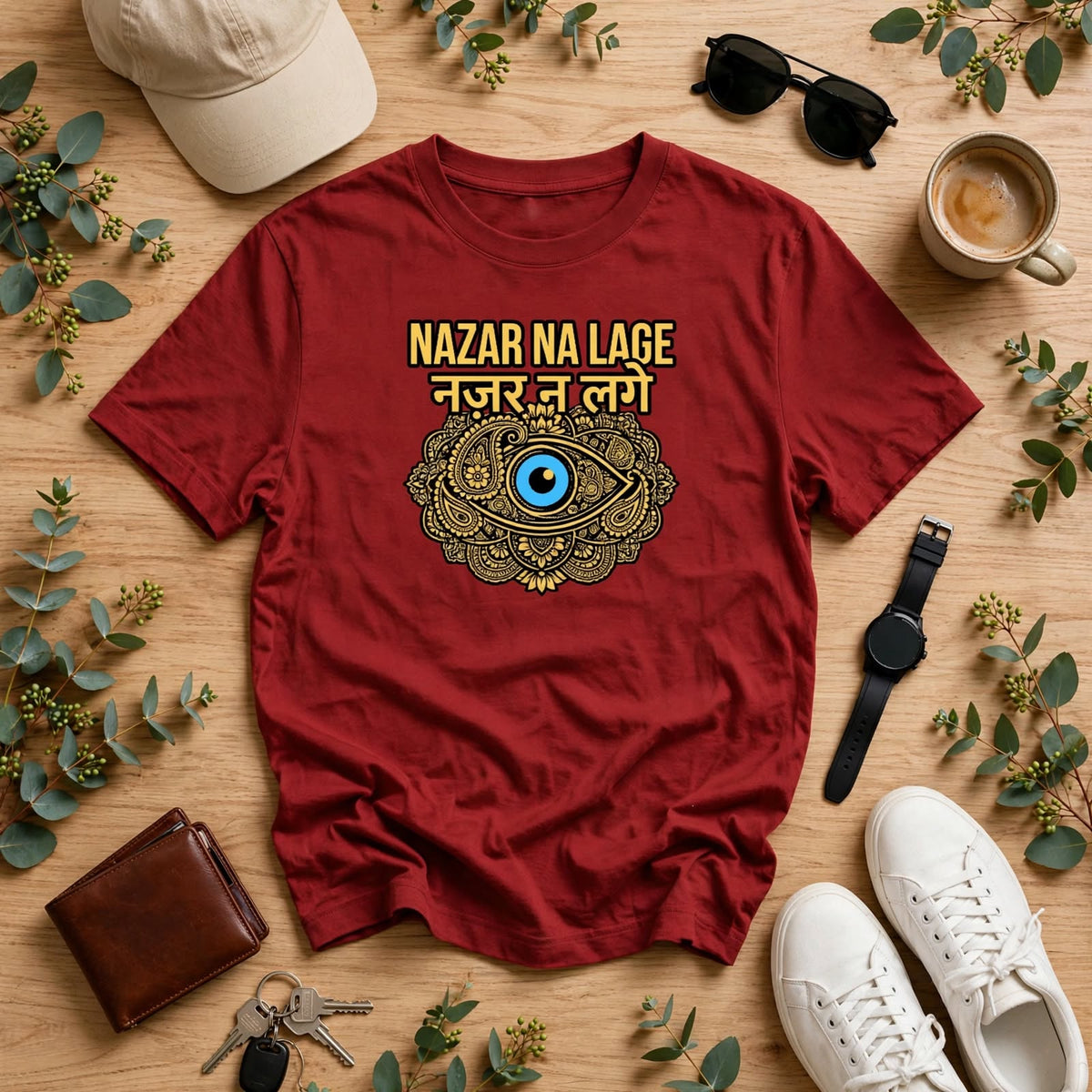 Nazar Na Lage Oversized Classic T-Shirt