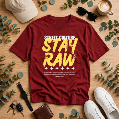 Stay RAW Oversized T-Shirt