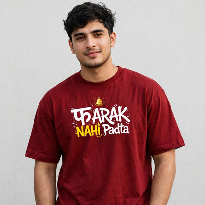 Farak Nahi Padta Oversized Classic T-Shirt