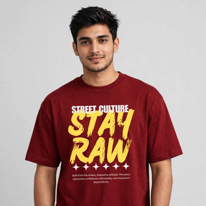 Stay RAW Oversized T-Shirt