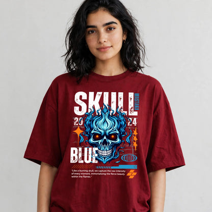 Skull Rule Oversized T-Shirt
