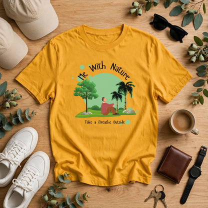 Me With Nature Oversized T-Shirt