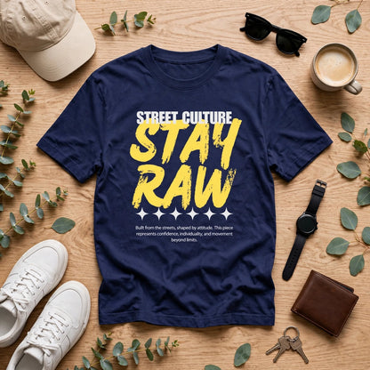 Stay RAW Oversized T-Shirt