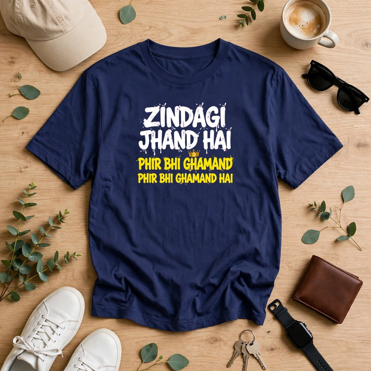 Zindagi Jhand Hai Oversized Classic T-Shirt