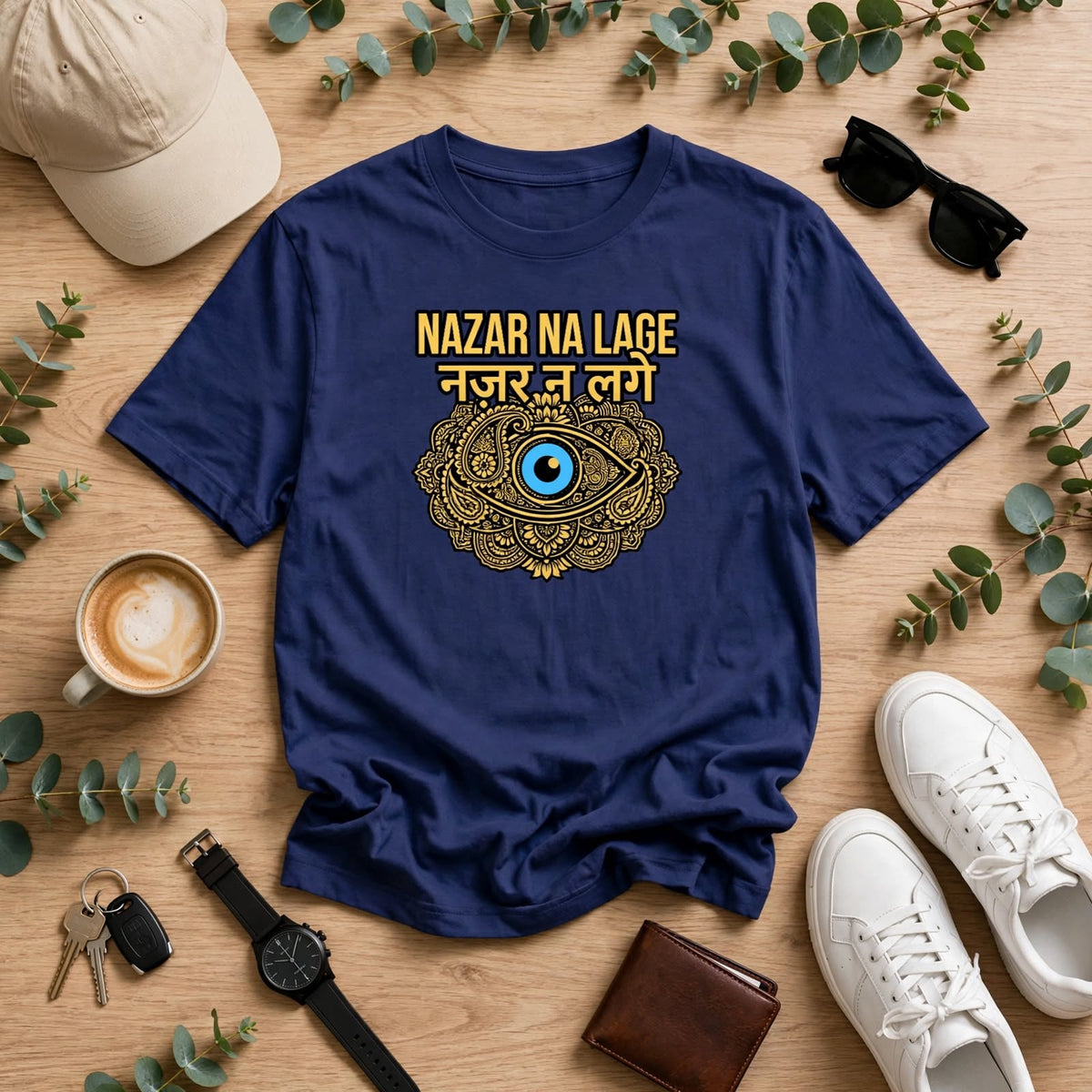 Nazar Na Lage Oversized Classic T-Shirt