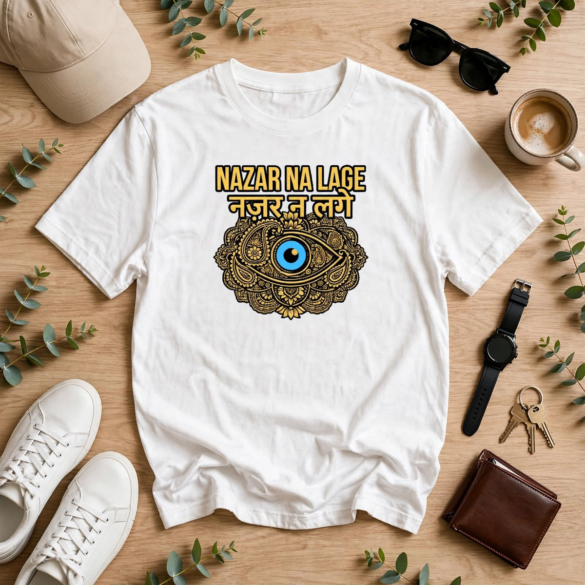 Nazar Na Lage Oversized Classic T-Shirt