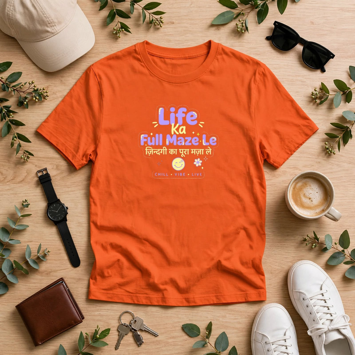 Life Ke Maze Le Classic Crew T-Shirt