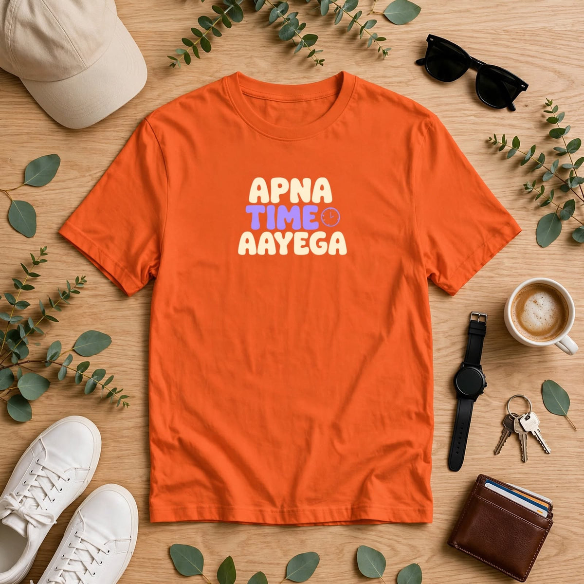 Apna Time Aayega Classic Crew T-Shirt