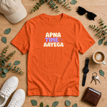 Apna Time Aayega Classic Crew T-Shirt
