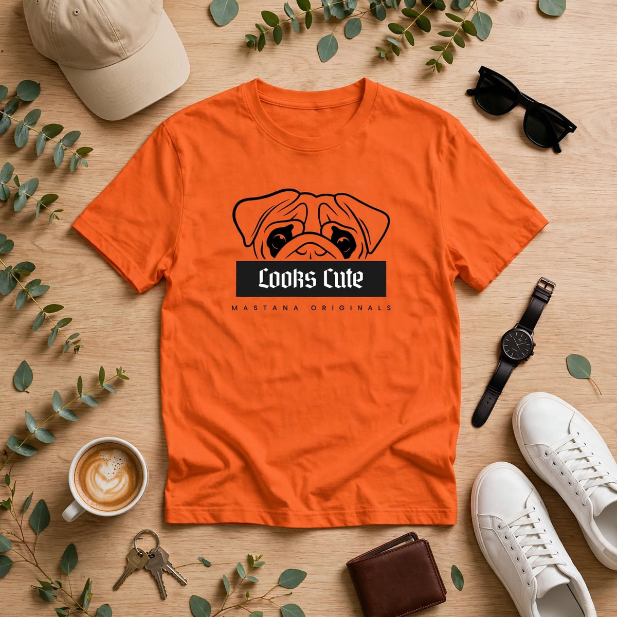 Cute Dog Classic Crew T-Shirt