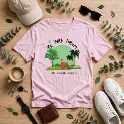 Me With Nature Oversized T-Shirt