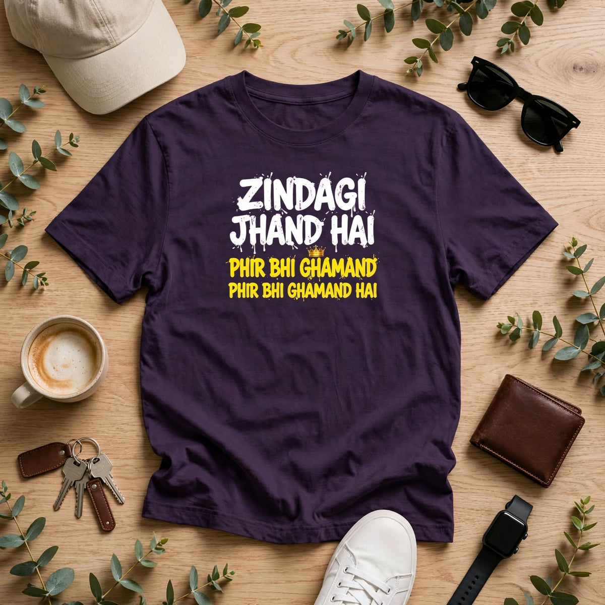 Zindagi Jhand Hai Oversized Classic T-Shirt