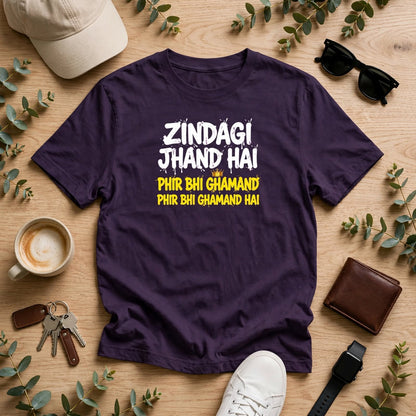 Zindagi Jhand Hai Oversized Classic T-Shirt