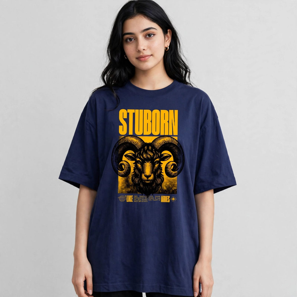 Stubborn Oversized T-Shirt