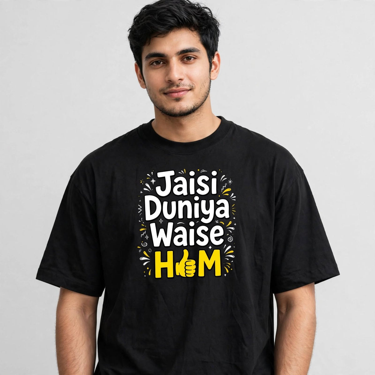 Jaisi Duniya Oversized Classic T-Shirt